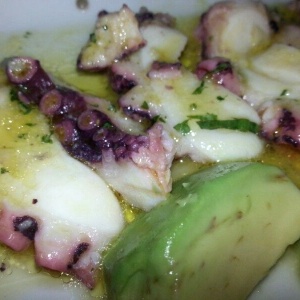 Pulpo al olivo