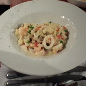 Risotto de marisco