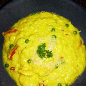 risotto langostinos