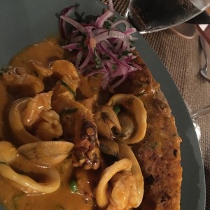 TACU TACU DE MARISCOS