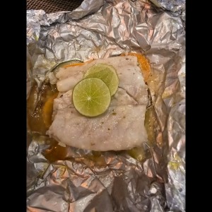 Corvina en mantequilla