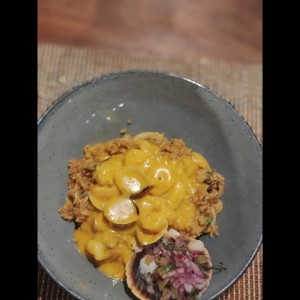 Arroz callao con marisco 