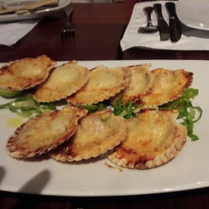 Conchas gratinadas
