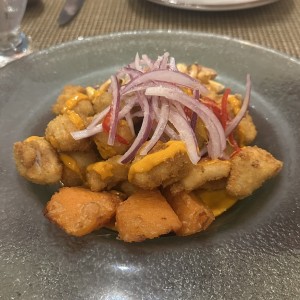 Ceviche de pescado firto 