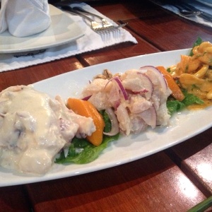 Trio de ceviches