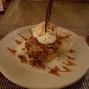 crocante de manzana