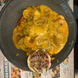 Arroz Cremoso de Langostinos