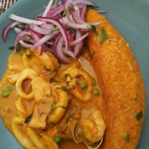 TACU TACU DE MARISCOS
