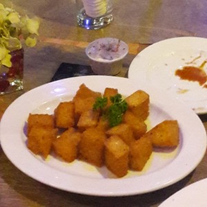 milho frito