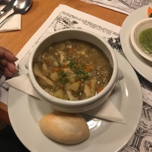 sopa de lenteja 