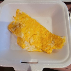 para llevar huevos revueltos