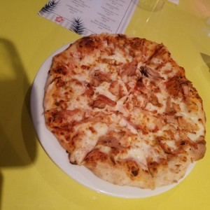 pizza chica de pollo