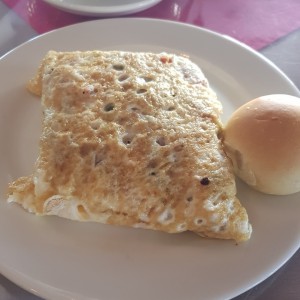 omelette clara de huevo