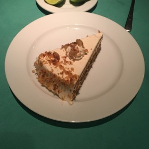 cake de nueces y especias