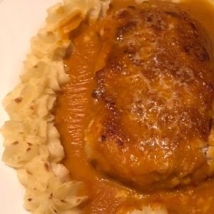 CORVINA RELLENA DE CAMARON