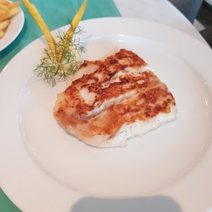 Corvina a la plancha