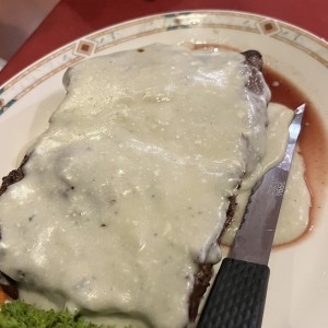 Filete con Salsa Roquefort