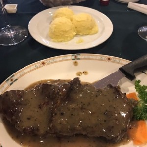 Filete a la pimienta