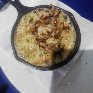 Entrada de Pulpo al ajillo 