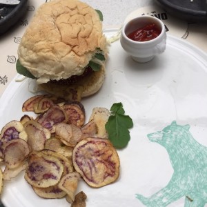 Hamburguesa de quinoa