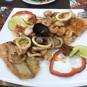 Parrillada de mariscos