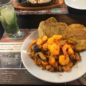 Paella Coctel del Mar Marinera