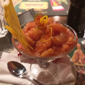 coctel de camarones