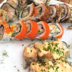 California, Dragon Roll y Hanushi