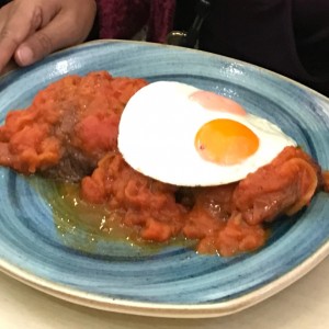 bistec a caballo