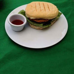 Hamburguesa de Falafel