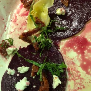 Carpaccio d remolacha 