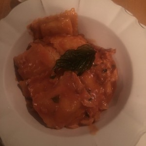 mezzaluna al salmone
