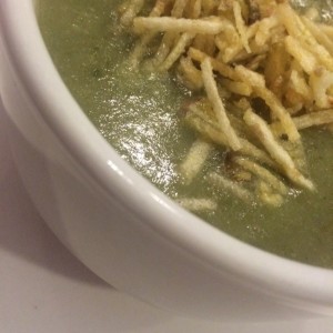 Crema de acelgas