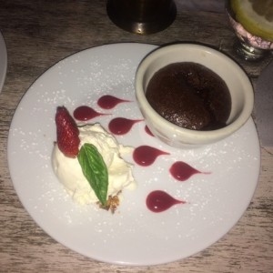 volcan de chocolate!