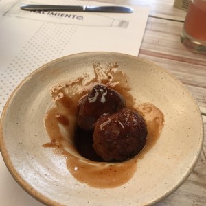albondigas de cerdo en salsa BBQ