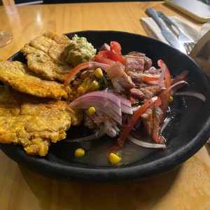 Ceviche de chicharrón