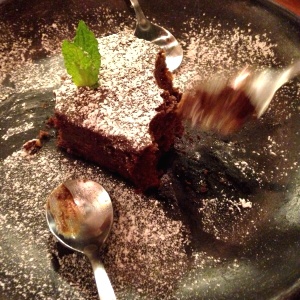 Brownie de maiz