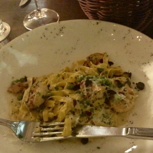 Tagliolini cacio y pepe