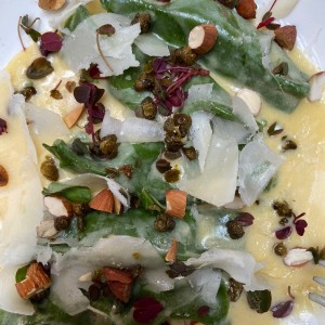 Ravioli de cangrejo
