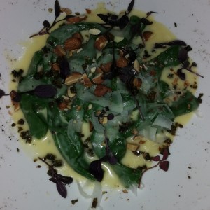 Ravioli de carne de cangrejo