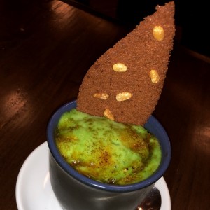 Postre de pistacho