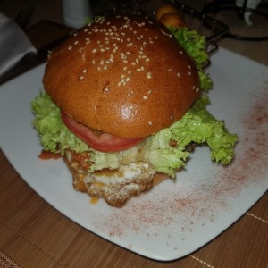 Hamburgueza de la casa