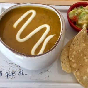 sopa de lentejas