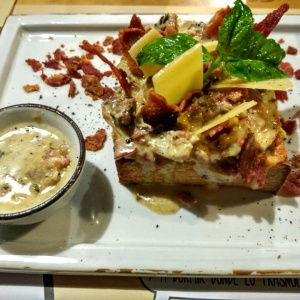 Patito carbonara