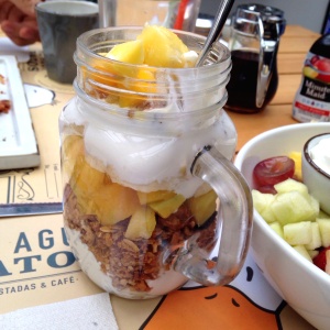 Granola de frutos tropicales 