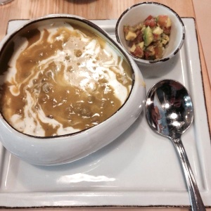 Sopa lentejas