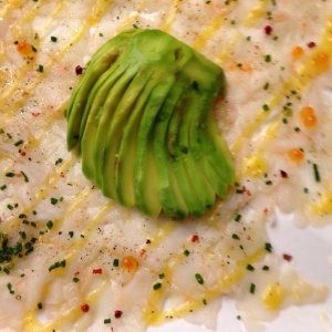 Carpaccio de langosta