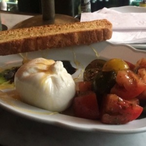 Burrata de tomates
