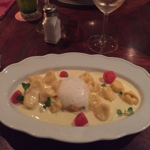 raviolis de queso fontina