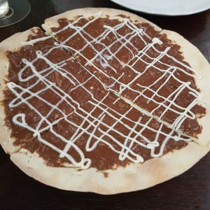 pizza de Nutella